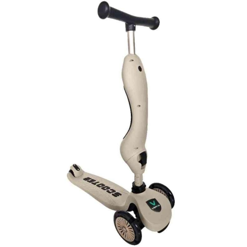 VIENTO 2U1 TROTINET GREY MAS.