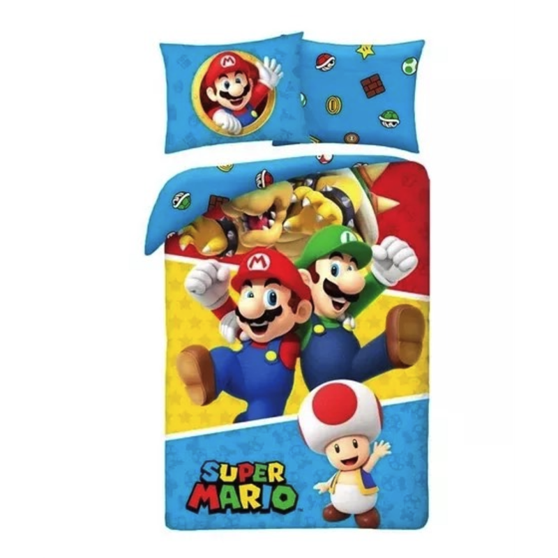POSTELJINA SUPER MARIO 140X200CM F.