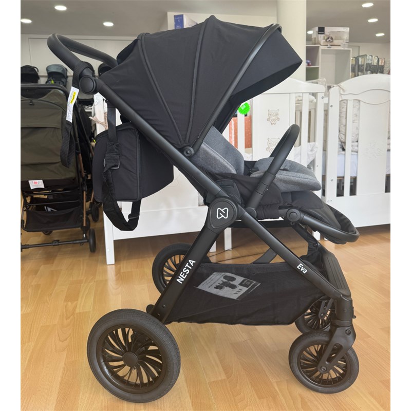 NESTA EVA 2U1 KOLICA, BLACK