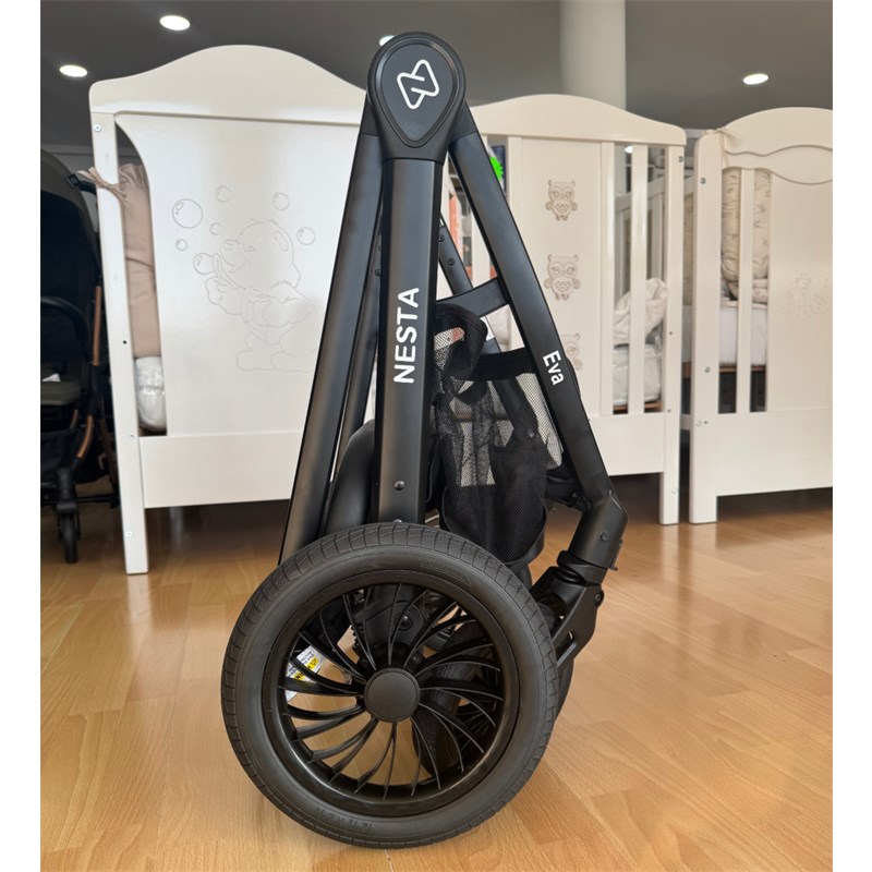 NESTA EVA 2U1 KOLICA, BLACK