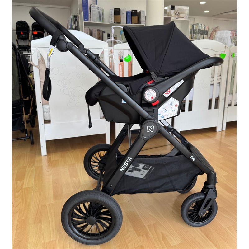 NESTA EVA 2U1 KOLICA, BLACK