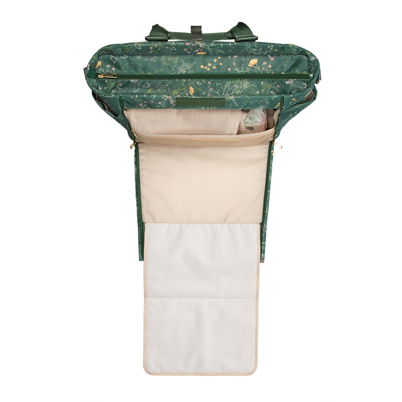 KIKKA BOO MAMA TORBA FLORENCE SECRET GARDEN GREEN