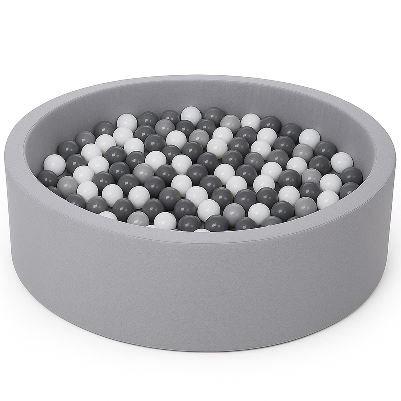 DELSIT BAZEN S LOPTICAMA 120X30CM, 400 LOPTICA, GREY