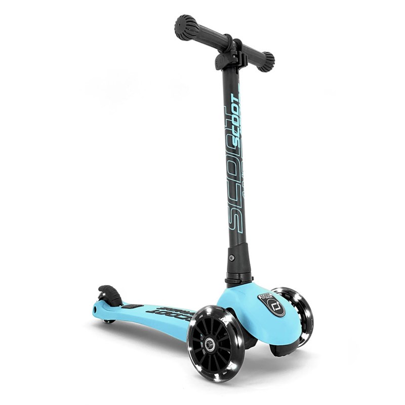 SCOOT AND RIDE HIGHWAYKICK 3 LED ROMOBIL, BLUEBERRY 
