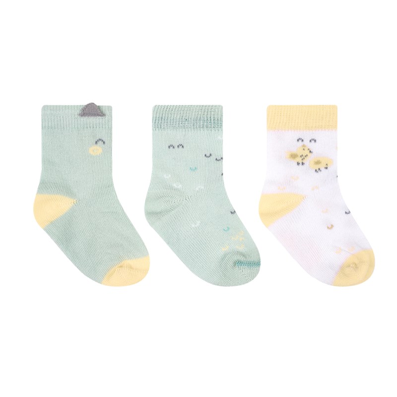 KIKKA BOO DJEČJE ČARAPE 3D SA UŠIMA SLEEPY SHEEP 0-6M