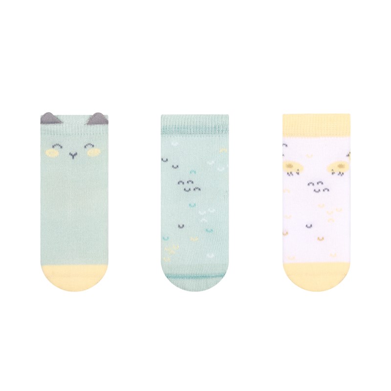 KIKKA BOO DJEČJE ČARAPE 3D SA UŠIMA SLEEPY SHEEP 0-6M