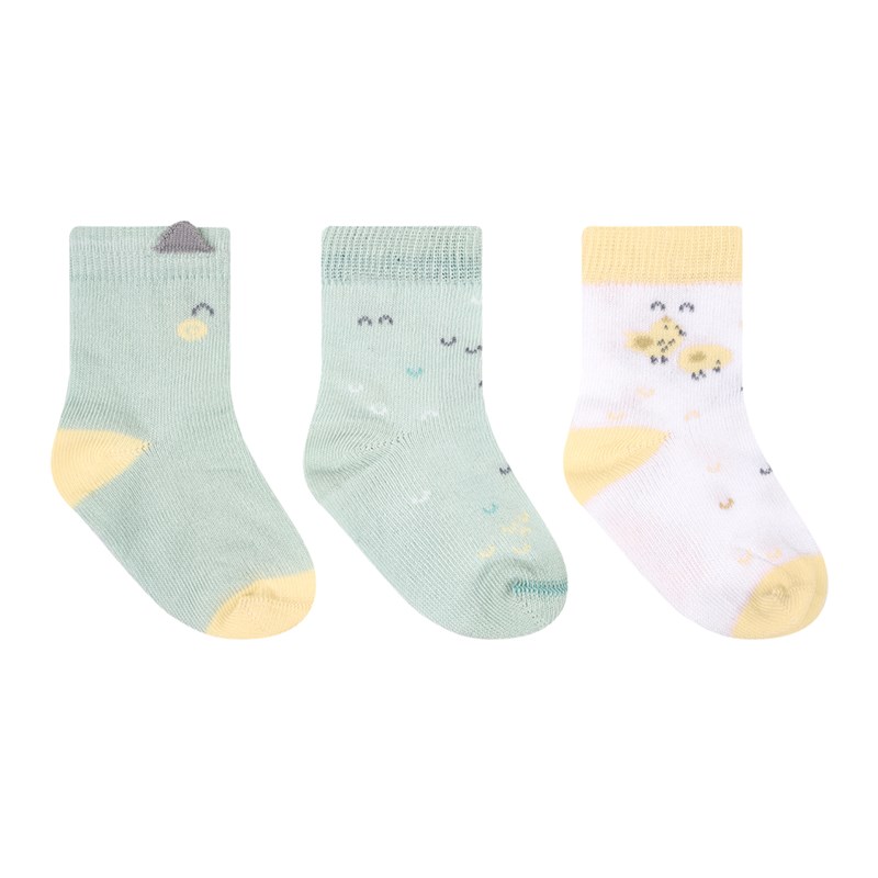 KIKKA BOO DJEČJE ČARAPE 3D SA UŠIMA SLEEPY SHEEP 6-12M