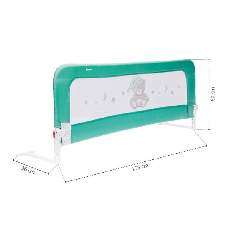 ZOPA OGRADA ZA KREVET MONNA,GREY