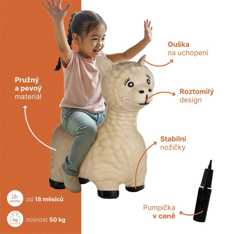 ZOPA SKOČKO HOPPER SKIPPY,DONKEY