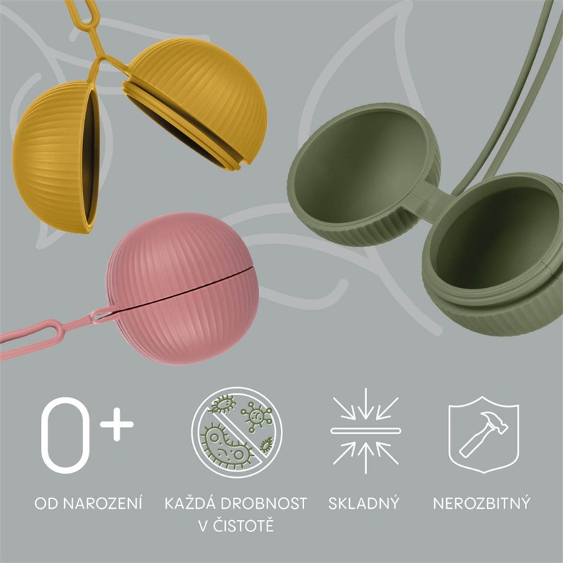 ZOPA SILIKONSKA FUTROLA ZA DUDU,DOVE GREY