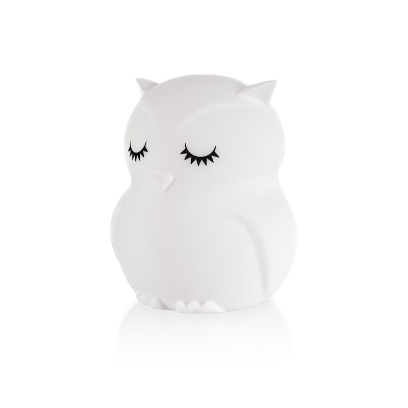 ZOPA SILIKONSKA LED LAMPA VEL.M,OWL