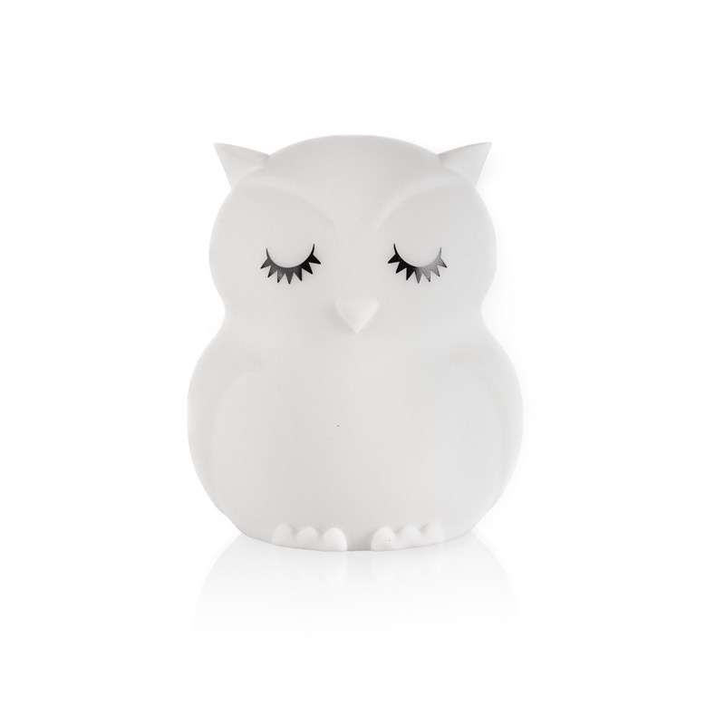 ZOPA SILIKONSKA LED LAMPA VEL.M,OWL