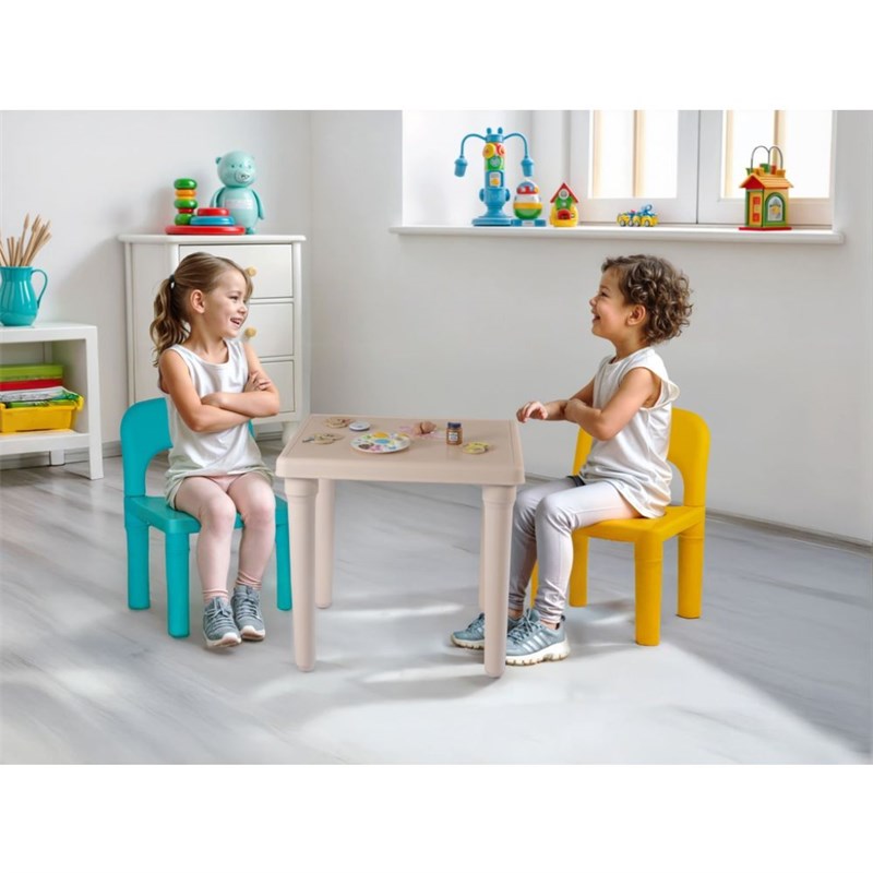 DOLU STOL I DVIJE STOLICE TŠ.