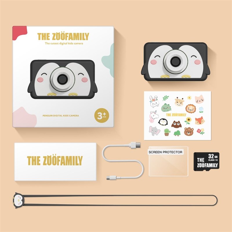 THE ZOOFAMILY FOTOAPARAT PINGVIN