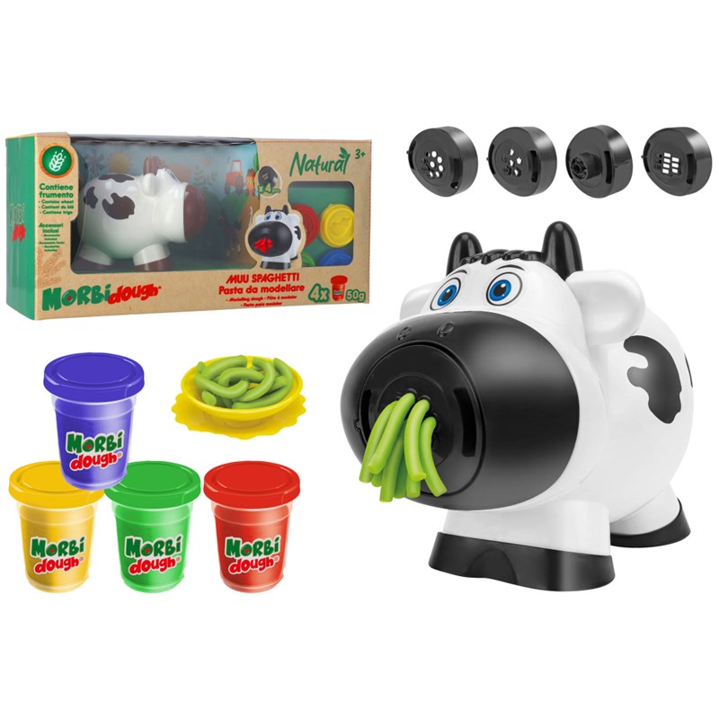 GLOBO MORBIDO KRAVICA, 4 BOJE S PRIBOROM