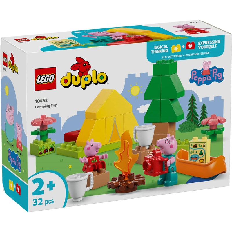 LEGO 10452 PEPPA PRASE KAMPOVANJE