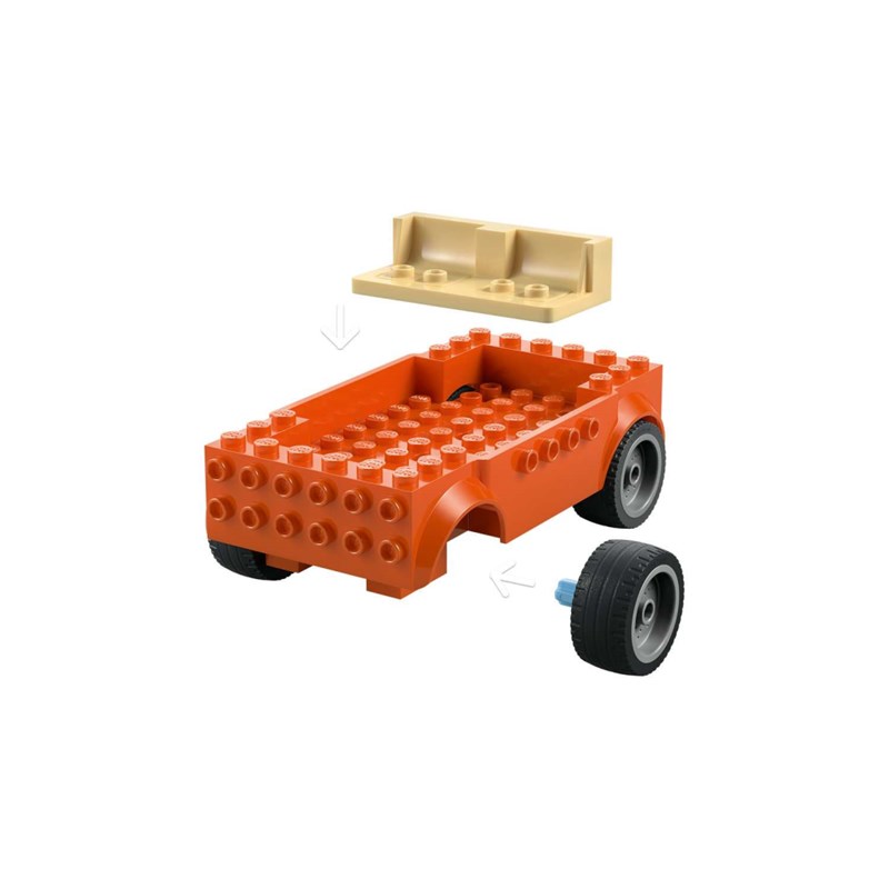 LEGO 11202 BLUEYEVA PLAŽA I PUTOVANJE PORODICE AUTOM