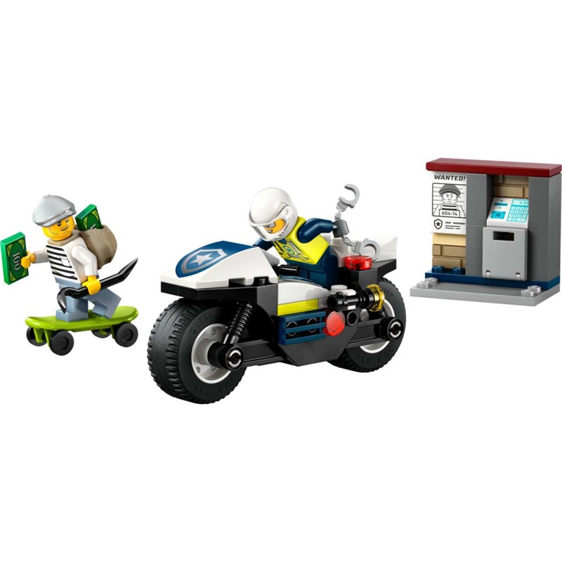 LEGO 60455 POLICIJSKA POTJERA NA MOTOCIKLU