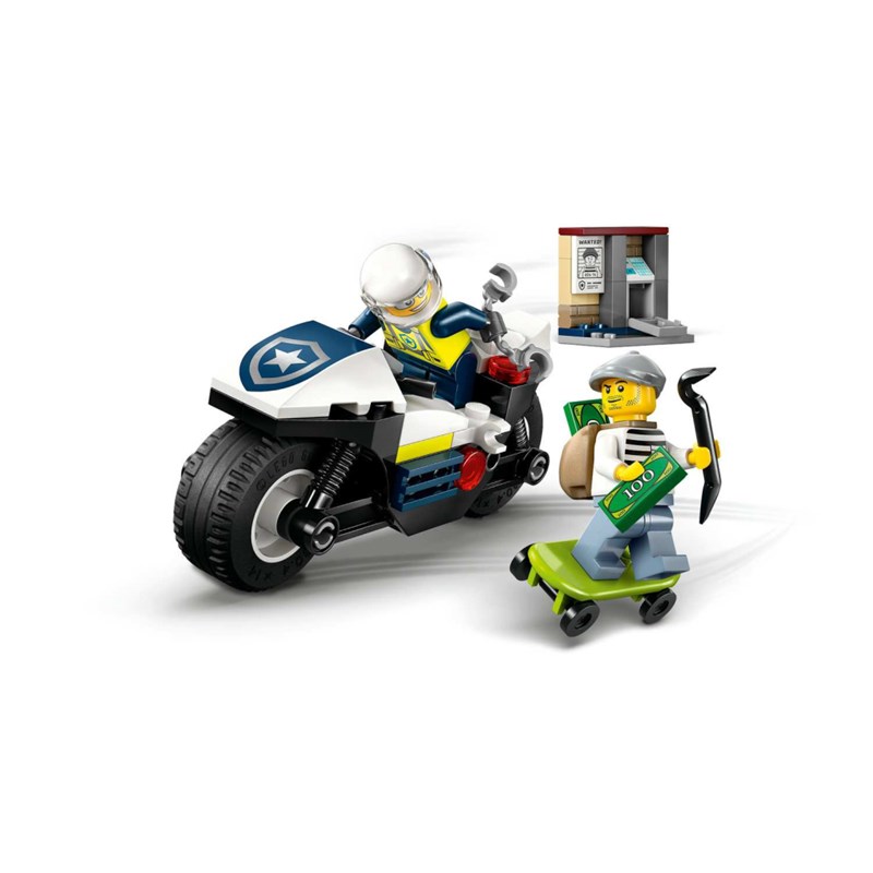LEGO 60455 POLICIJSKA POTJERA NA MOTOCIKLU