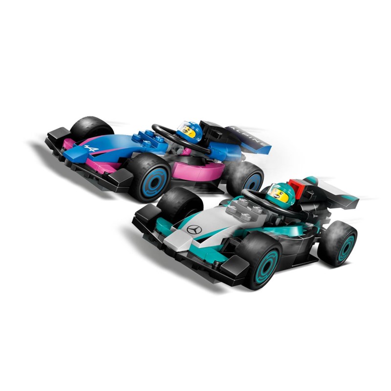 LEGO 60444 GARAŽA ZA F1 S AUTIMA MERCEDES AMG I ALPINE