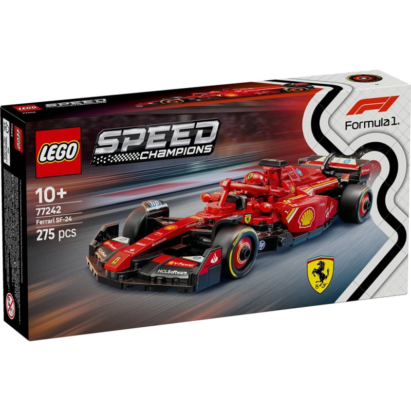 LEGO 77242 FERRARI SF-24 F1 TRKAĆI AUTO