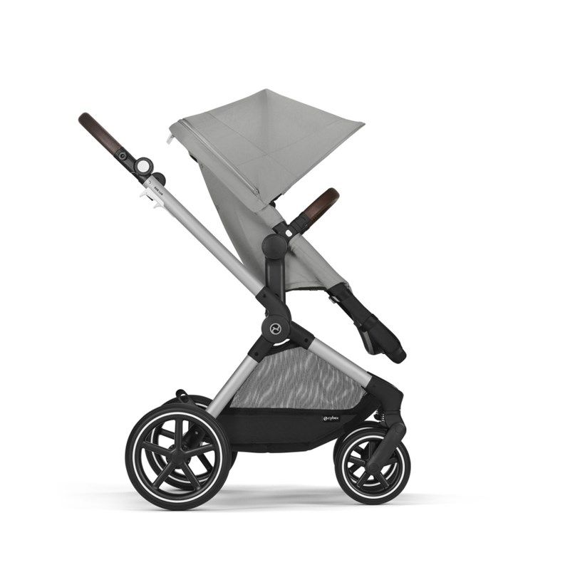 CYBEX KOLICA EOS LUX SLV B,STONE GREY MID