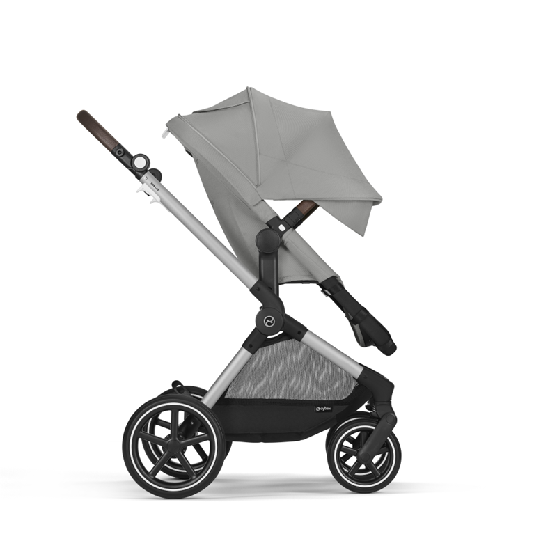 CYBEX KOLICA EOS LUX SLV B,STONE GREY MID