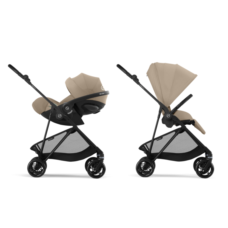CYBEX KOLICA MELIO CARBON B ALMOND BEIGE