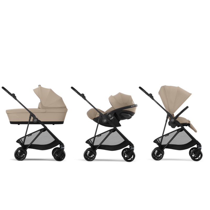 CYBEX KOLICA MELIO CARBON B ALMOND BEIGE