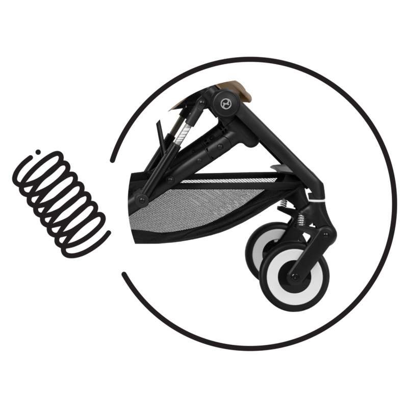 CYBEX KOLICA AGIS BLK ALMOND BEIGE