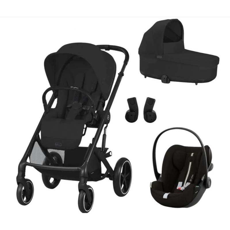 CYBEX KOLICA BALIOS S LUX BLK MOON BLACK SET 3IN1