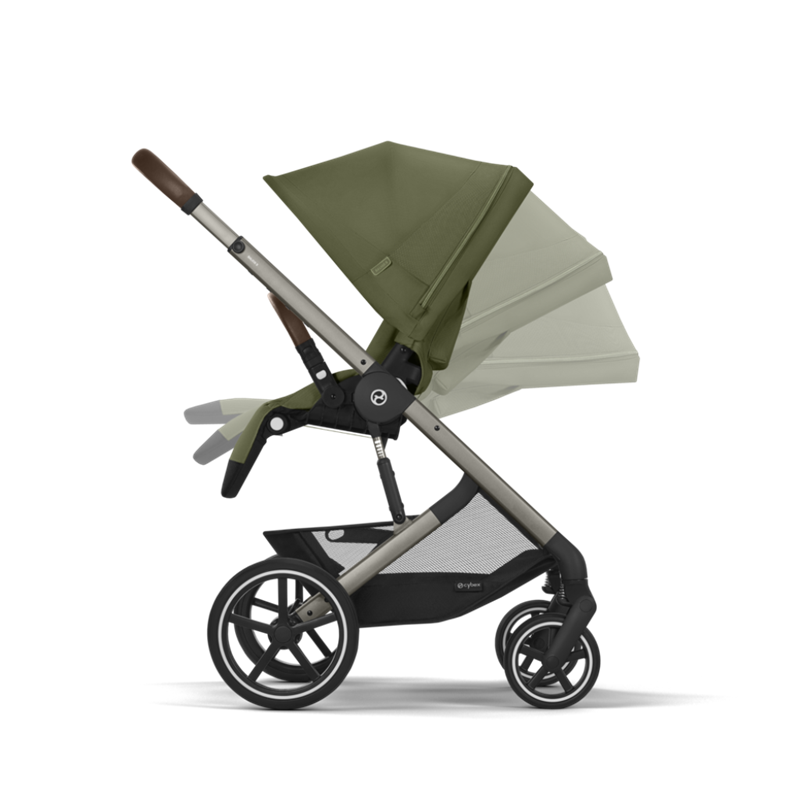 CYBEX KOLICA BALIOS S LUX TPE B MOSS GREEN KHAKI SET 3IN1