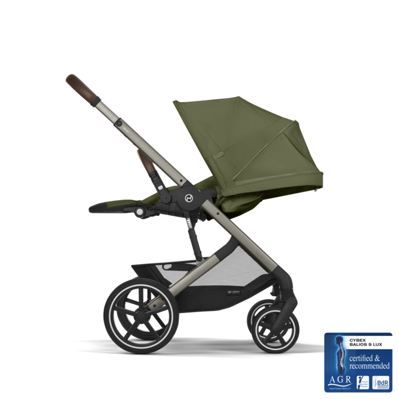 CYBEX KOLICA BALIOS S LUX TPE B MOSS GREEN KHAKI SET 3IN1