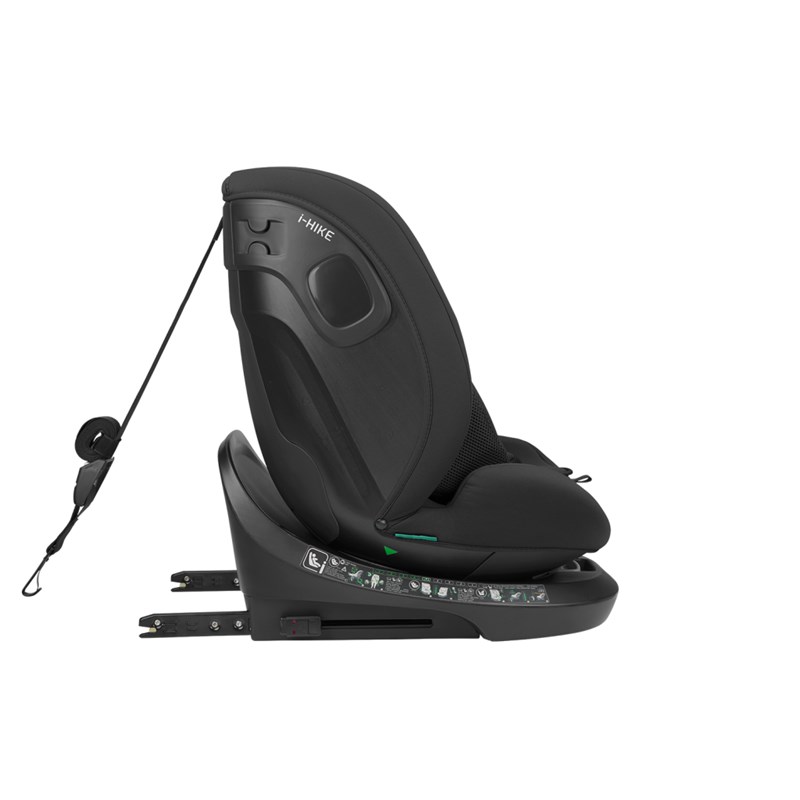 KIKKA BOO AUTOSJEDALICA 40-150CM I-HIKE I-SIZE BLACK