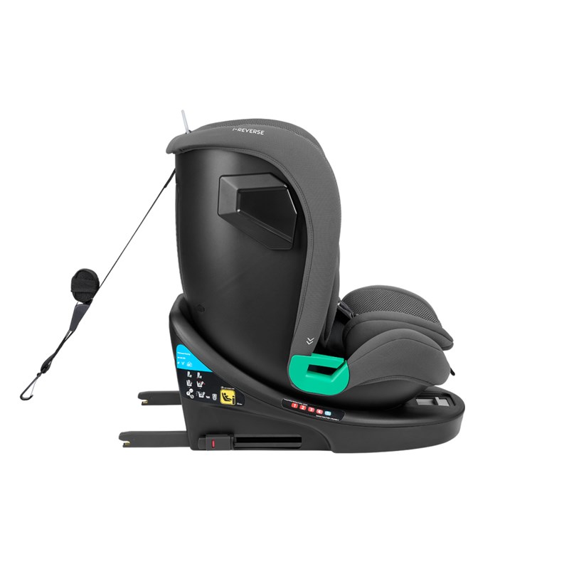 KIKKA BOO AUTOSJEDALICA 40-150CM I-REVERSE I-SIZE DARK GREY