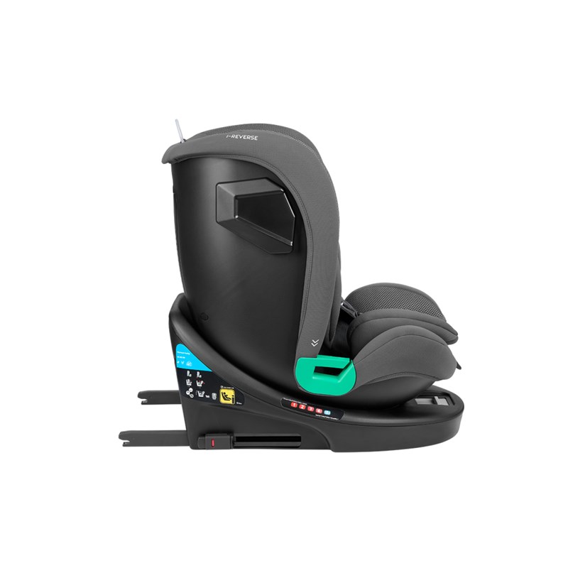 KIKKA BOO AUTOSJEDALICA 40-150CM I-REVERSE I-SIZE DARK GREY