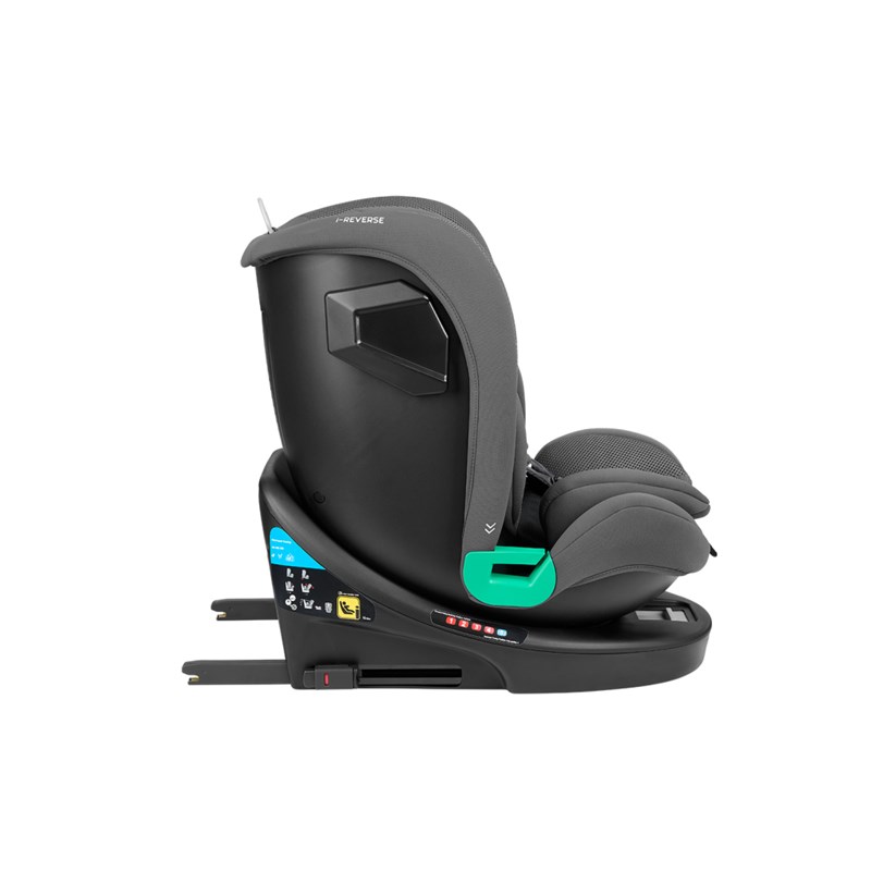 KIKKA BOO AUTOSJEDALICA 40-150CM I-REVERSE I-SIZE DARK GREY