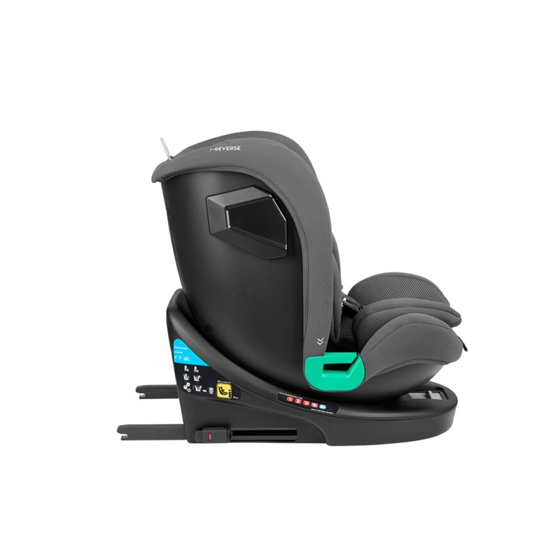 KIKKA BOO AUTOSJEDALICA 40-150CM I-REVERSE I-SIZE DARK GREY