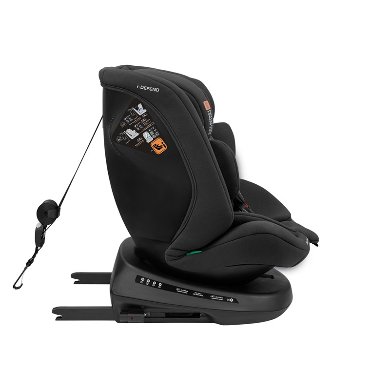 KIKKA BOO AUTOSJEDALICA 40-150CM I-DEFEND I-SIZE BLACK