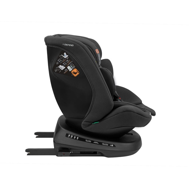 KIKKA BOO AUTOSJEDALICA 40-150CM I-DEFEND I-SIZE BLACK