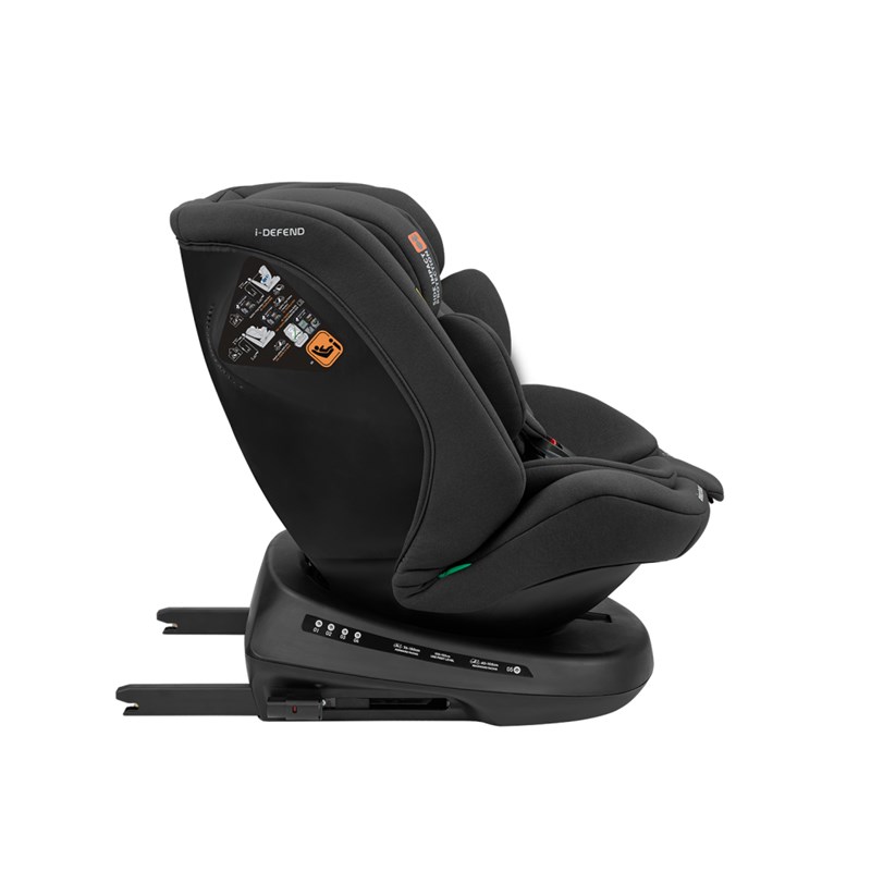 KIKKA BOO AUTOSJEDALICA 40-150CM I-DEFEND I-SIZE BLACK