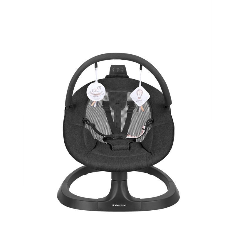 KIKKA BOO ELEKTRIČNA LJULJAČKA ZAZU BLACK