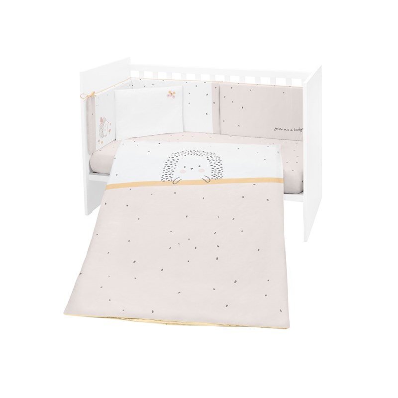 KIKKA BOO POSTELJINA OD 6 DIJELOVA 70/140 HEDGE-HUGS