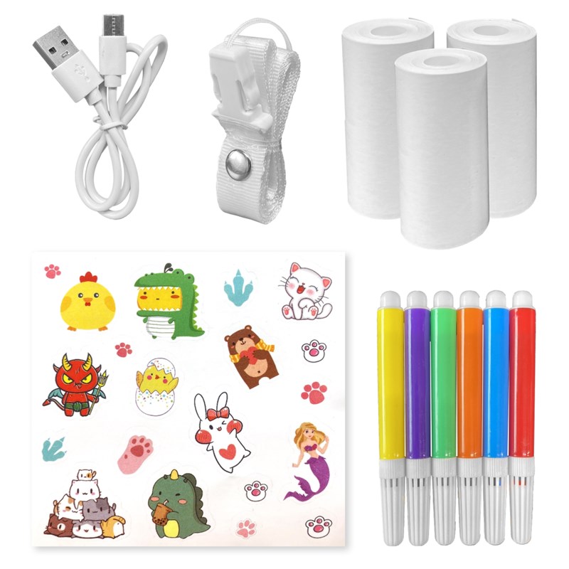 SNAPI DJEČJA KAMERA S TERMALNIM PRINTEROM FOTOGRAFIJA/ŽUTA