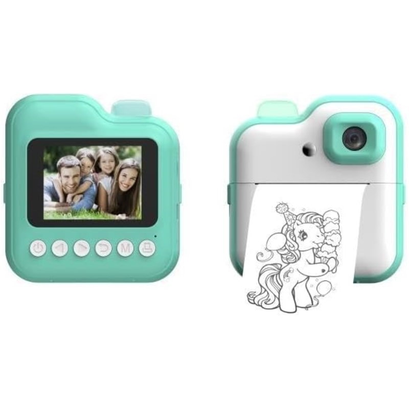 TORIMA DJEČJA KAMERA S TERMALNIM PRINTEROM FOTOGRAFIJA/PLAVA