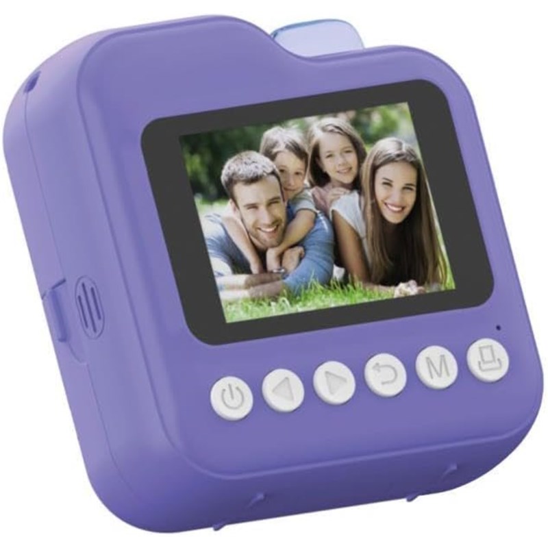 TORIMA DJEČJA KAMERA S TERMALNIM PRINTEROM FOTOGRAFIJA/LJUBIČASTA