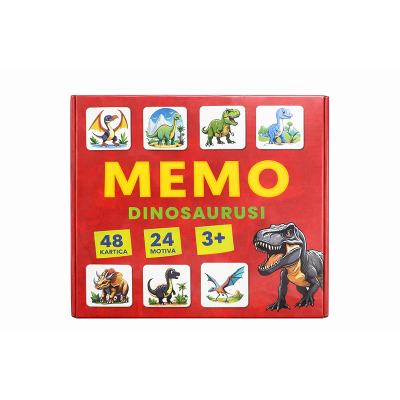 DRUSTVENA IGRA MEMO DINOSAURI BR.