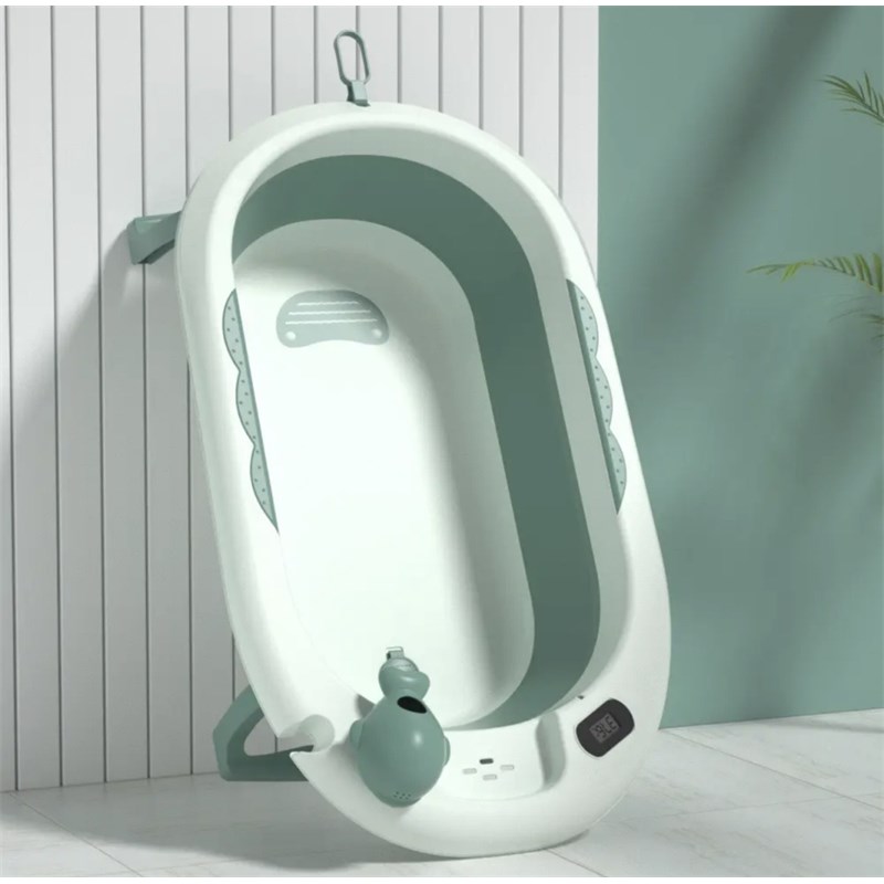 NESTA OCEAN SKLOPIVA KADA,TERMOMETAR,UMETAK ZA KUPANJE,GREEN