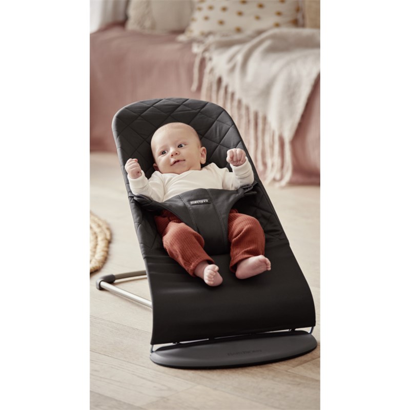 BABYBJORN BLISS COTTON CLASSIC QUILT LEŽALJKA-BLACK