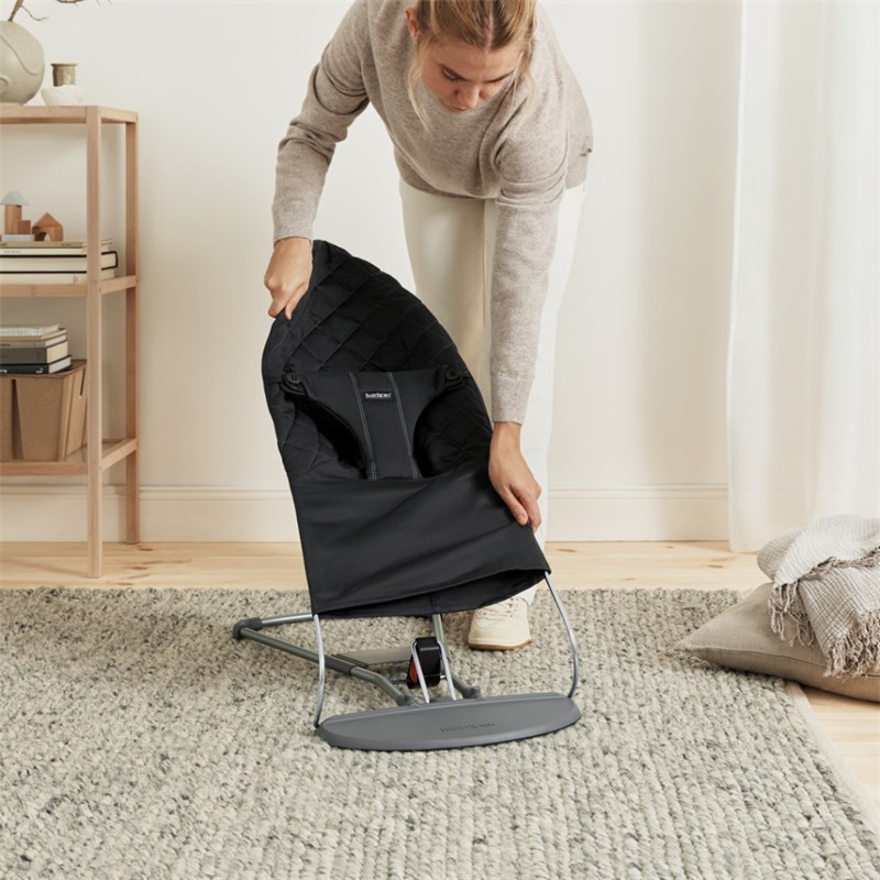 BABYBJORN BLISS COTTON CLASSIC QUILT LEŽALJKA-BLACK